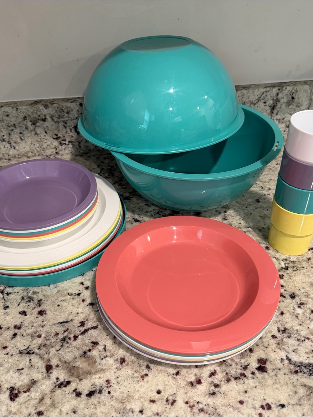 Vintage Turquoise Ingrid Party Picnic Ball - Picture 2 of 10